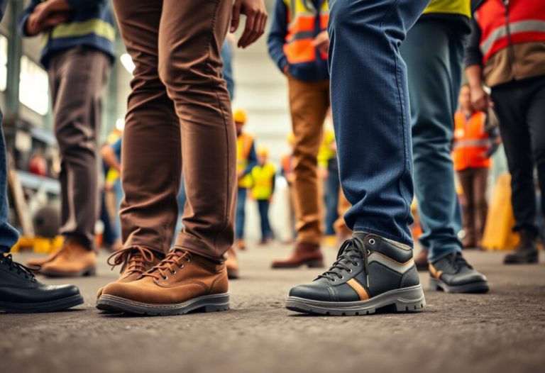 Occupational Footwear for Improved Stability and Safety