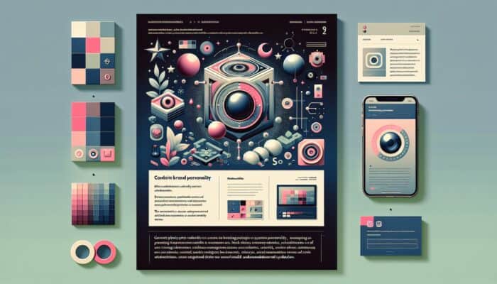 A cohesive brand voice across Instagram, website, and email, with uniform colors and typography, symbolising trust.
