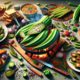 Grilled Okra with Smoked Paprika for a Tasty Dish