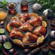 BBQ Chicken Thighs with Mango Salsa for a Zesty Treat