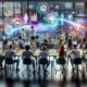 Collaborative Brainstorming Boosts Creativity with Human VAs