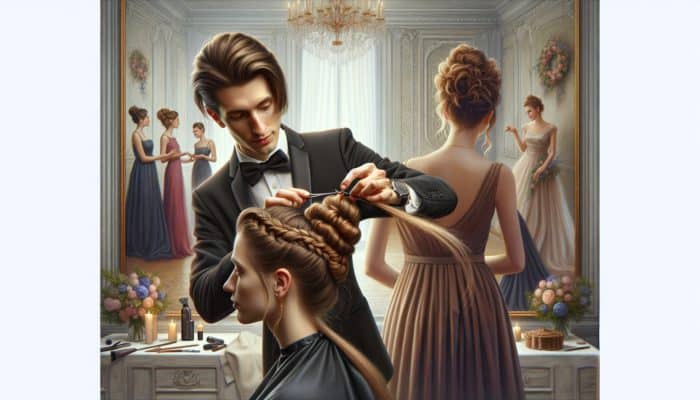 Festive Updos for Stylish Celebrations Each Year