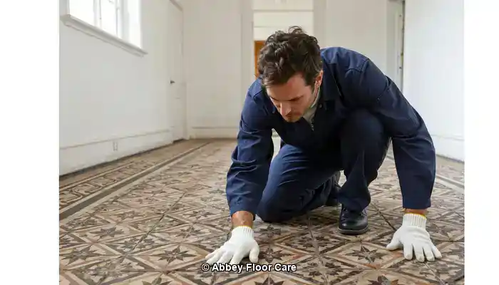 Restoring Victorian Mosaic Tiles to Vibrant Original Colour