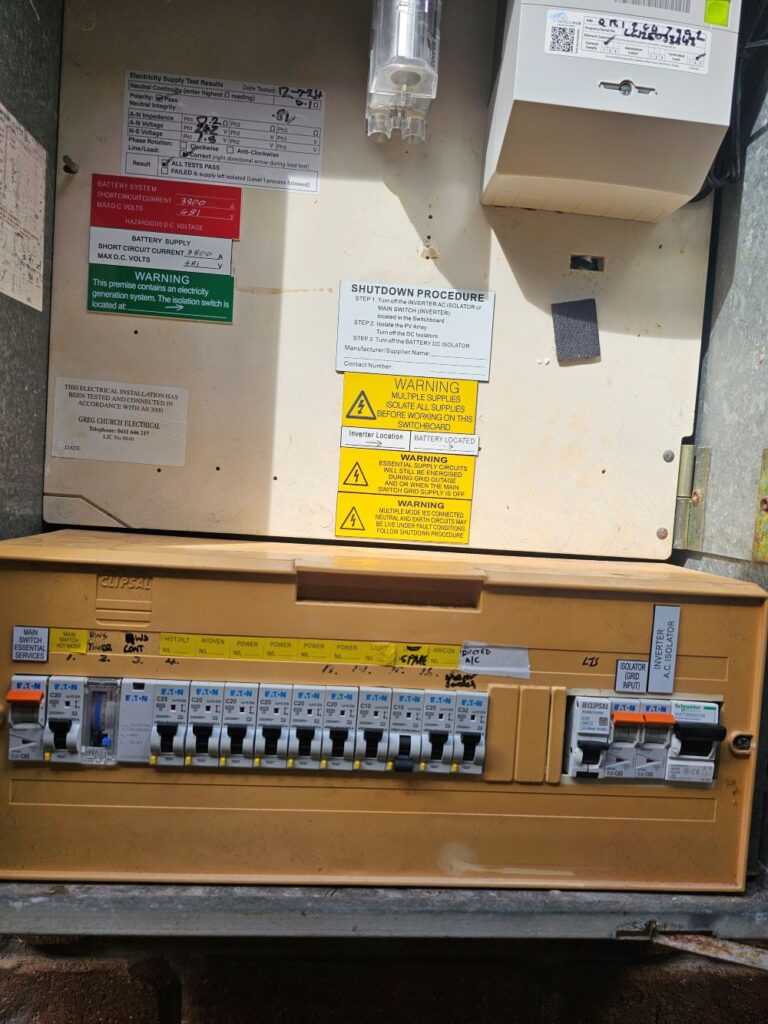 New Switchboard Upgraded