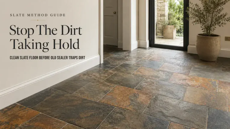 Clean Slate Floor: Prevent Dirt Under Your Sealer