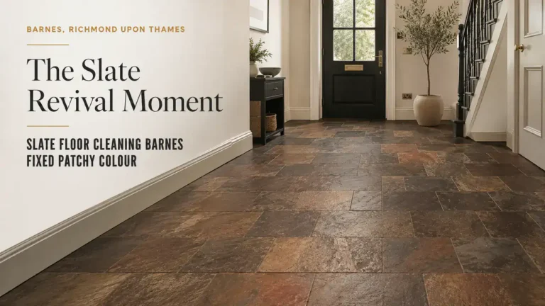 Slate Floor Cleaning: Restore Vibrant Colours in Barnes
