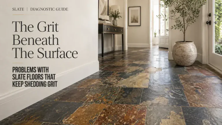 Slate Floors Shedding Grit: Solutions to Common Issues