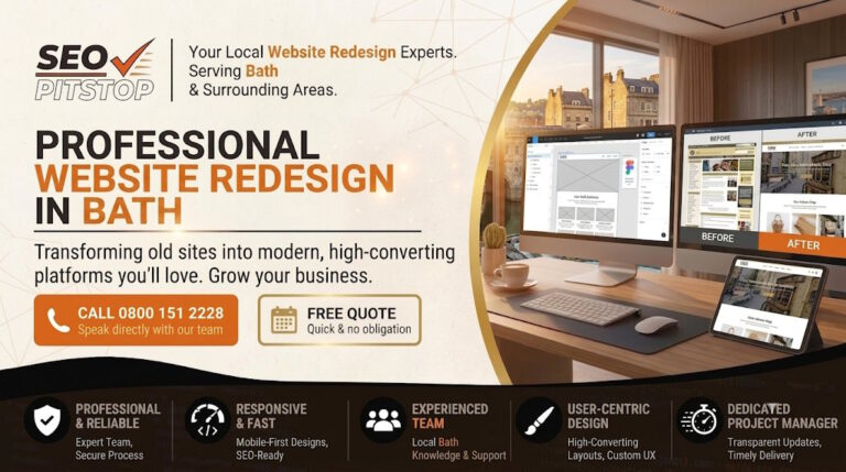Website Redesign: An Expert Guide for Small Businesses in Bath