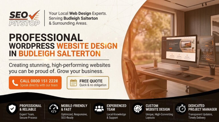 WordPress Design Services in Budleigh Salterton