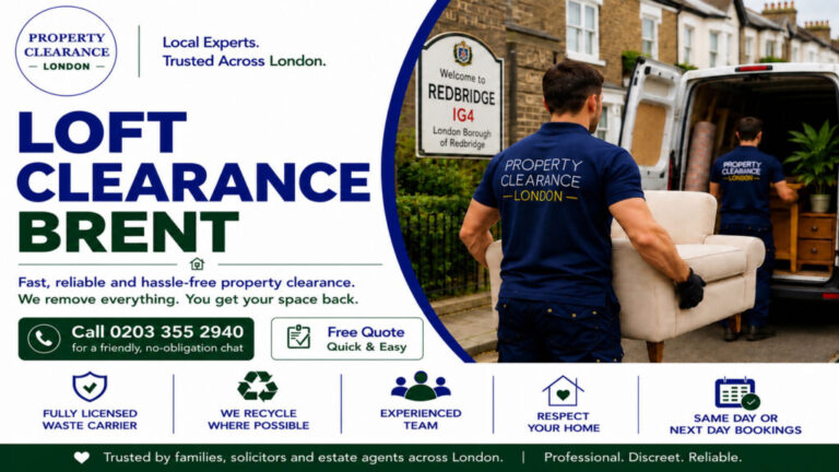 Loft Clearance Services in Brent: Trusted Local Experts