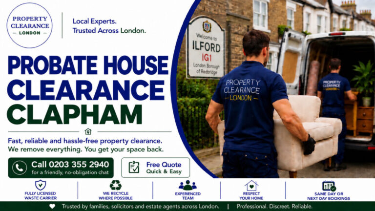 Probate House Clearance Made Easy in Clapham