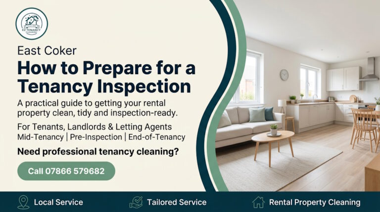 Tenancy Inspection Preparation in East Coker